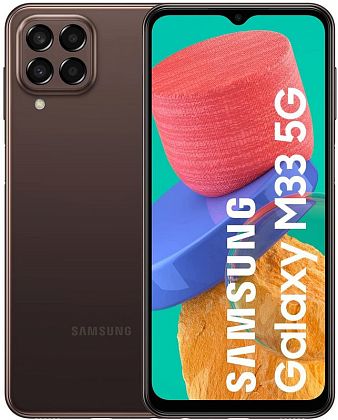 картинка Samsung Galaxy M33 128 ГБ, коричневый от маркетплейса TEMA.shop 1