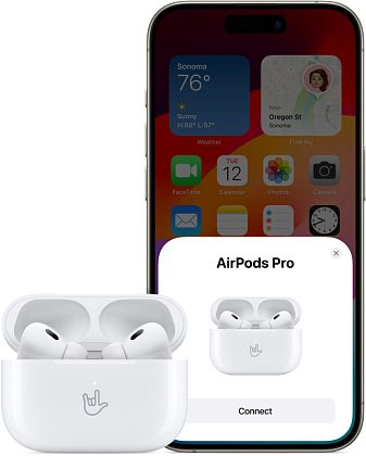 картинка Наушники Apple AirPods Pro 2023, 2-го поколения, MagSafe USB-C, белый от маркетплейса TEMA.shop 7