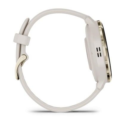 картинка Garmin Venu 3S, 41 мм, корпус и ремешок цвета слоновая кость, безель золотистый от маркетплейса TEMA.shop 3