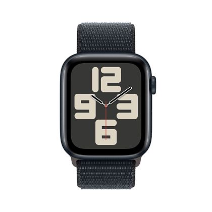 картинка Apple Watch SE 2023, 44 мм, цвет корпуса темная ночь, ремешок цвета темная ночь от маркетплейса TEMA.shop 2