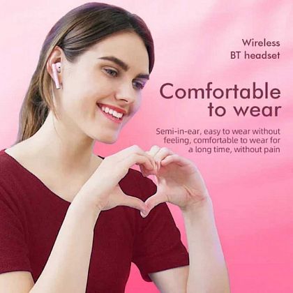 картинка Hoco EW19 Plus Delighted True Wireless BT5.3 Headset, розовый от маркетплейса TEMA.shop 8