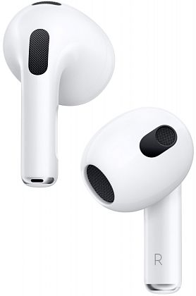 картинка Наушники Apple AirPods 2022, 3-го поколения, белые от маркетплейса TEMA.shop 2