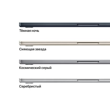 картинка Apple MacBook Air 15,3" (M2, 2023) 16 ГБ RAM, 256 ГБ SSD, серый космос от маркетплейса TEMA.shop 8