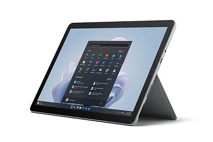 картинка Microsoft Surface Go 4 Intel N200 8ГБ LPDDR5 128ГБ Wi-Fi (Windows 11 Pro), платиновый от маркетплейса TEMA.shop 1
