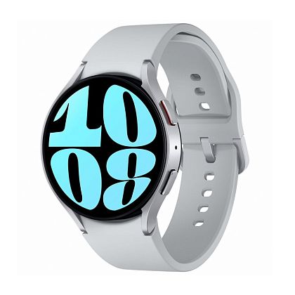картинка Samsung Watch 6, 44 мм, цвет корпуса и ремешок серебристого цвета от маркетплейса TEMA.shop 1