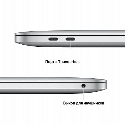 картинка Apple MacBook Pro 13,3" (M2, 2022) 8 ГБ RAM, 512 ГБ SSD, серебристый от маркетплейса TEMA.shop 5