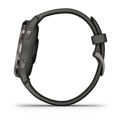 картинка Garmin Venu 2S, 40.4 мм, цвет корпуса и ремешок серого цвета от маркетплейса TEMA.shop 5