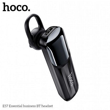 картинка Hoco E57 Essential Business BT Headset, моногарнитура, черный от маркетплейса TEMA.shop 1