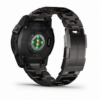 картинка Garmin Fenix 7X Pro Sapphire Solar, 51 мм, цвет корпуса угольно-серый, браслет от маркетплейса TEMA.shop 5