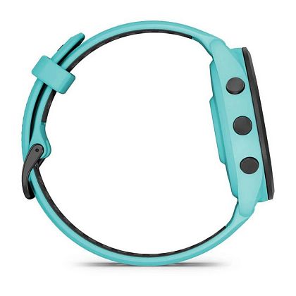 картинка Garmin Forerunner 265, 45 мм, цвет корпуса аква с ремешком цвета аква-черный от маркетплейса TEMA.shop 5