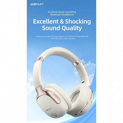 картинка AceFast AceSound H2 ANC Bluetooth Headphones, черный от маркетплейса TEMA.shop 3