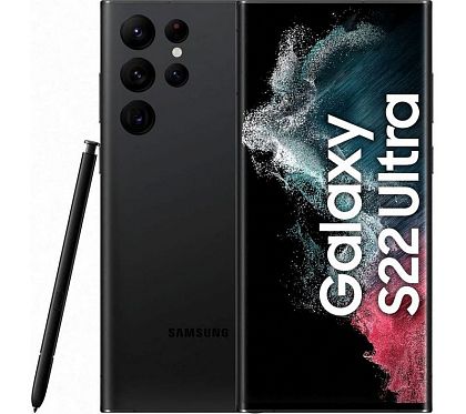 картинка Samsung Galaxy S22 Ultra 256 ГБ, черный фантом от маркетплейса TEMA.shop 1