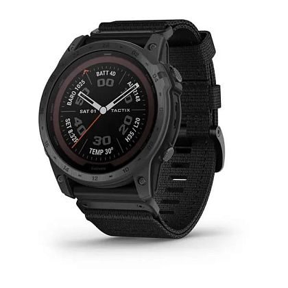картинка Garmin Tactix 7 Pro, 51 мм с черным ремешком от маркетплейса TEMA.shop 1