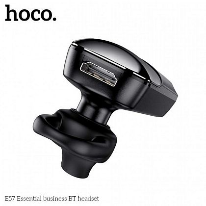 картинка Hoco E57 Essential Business BT Headset, моногарнитура, черный от маркетплейса TEMA.shop 3