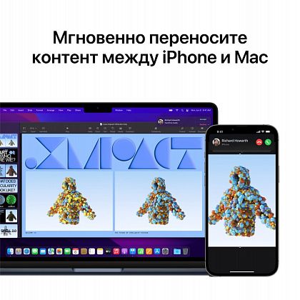 картинка Apple MacBook Air 13,6" (M2, 2022) 16 ГБ RAM, 1 ТБ SSD, полуночный черный от маркетплейса TEMA.shop 8