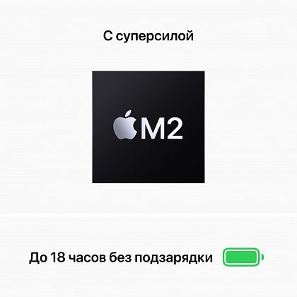 картинка Apple MacBook Air 13,6" (M2, 2022) 16 ГБ RAM, 1 ТБ SSD, серый космос от маркетплейса TEMA.shop 6