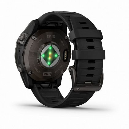 картинка Garmin Epix Pro (Gen 2) Sapphire, 47 мм, цвет корпуса угольно-серый, ремешок черный силикон от маркетплейса TEMA.shop 2